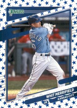 2021 Donruss - Independence Day #85 Whit Merrifield Front