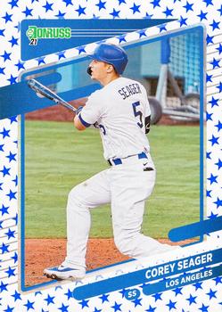 2021 Donruss - Independence Day #109 Corey Seager Front