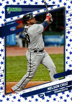 2021 Donruss - Independence Day #120 Nelson Cruz Front