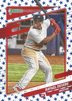 2021 Donruss - Independence Day #141 Rafael Devers Front