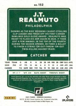 2021 Donruss - Independence Day #152 J.T. Realmuto Back