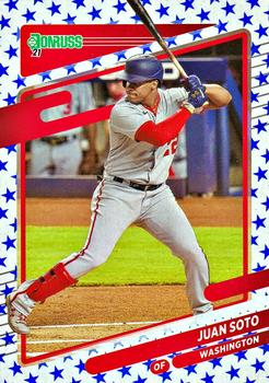 2021 Donruss - Independence Day #195 Juan Soto Front