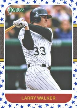 2021 Donruss - Independence Day #227 Larry Walker Front