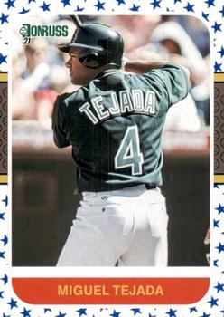 2021 Donruss - Independence Day #246 Miguel Tejada Front