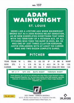 2021 Donruss - Liberty #137 Adam Wainwright Back