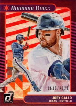2021 Donruss - Red and White Stripes #15 Joey Gallo Front