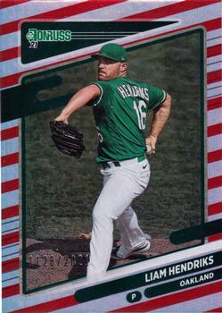 2021 Donruss - Red and White Stripes #78 Liam Hendriks Front