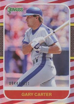 2021 Donruss - Red and White Stripes #219 Gary Carter Front