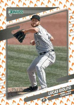 2021 Donruss - On Fire #90a Lucas Giolito Front