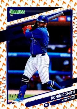 2021 Donruss - On Fire #197 Dominic Smith Front