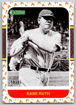 2021 Donruss - On Fire #228a Babe Ruth Front