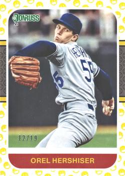 2021 Donruss - Mask Emoji #224 Orel Hershiser Front