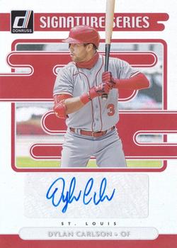 2021 Donruss - Signature Series #SS-DC Dylan Carlson Front