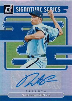 2021 Donruss - Signature Series #SS-NP Nate Pearson Front