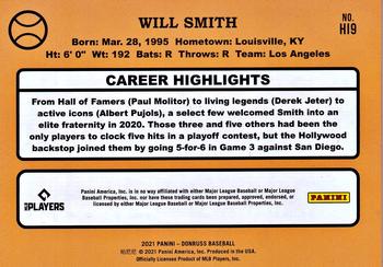 2021 Donruss - Highlights #HI9 Will Smith Back
