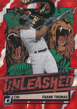 2021 Donruss - Unleashed Red #UNL26 Frank Thomas Front