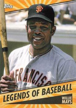 2021 Topps Opening Day - Legends of Baseball #LOB-13 Willie Mays Front