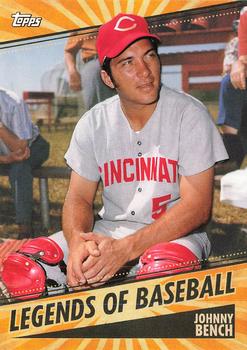 2021 Topps Opening Day - Legends of Baseball #LOB-25 Johnny Bench Front