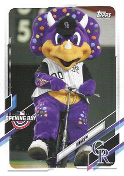 2021 Topps Opening Day - Mascots #M-4 Dinger Front