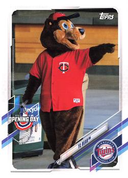 2021 Topps Opening Day - Mascots #M-17 TC Bear Front