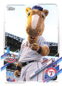 2021 Topps Opening Day - Mascots #M-19 Rangers Captain Front