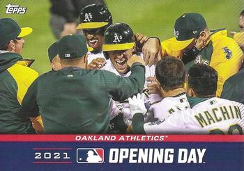 2021 Topps Opening Day - Opening Day #OD-14 Oakland Athletics Front