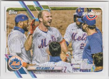 2021 Topps Opening Day - Walk this Way #WW-3 Pete Alonso Front