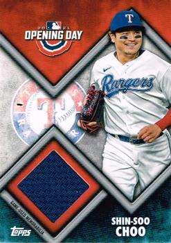 2021 Topps Opening Day - Opening Day Relic #ODR-SC Shin-Soo Choo Front