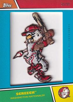 2021 Topps Opening Day - Mascots Patch Relic #MPR-S Screech Front