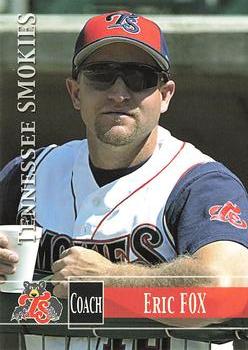 2005 Grandstand Tennessee Smokies #NNO Eric Fox Front