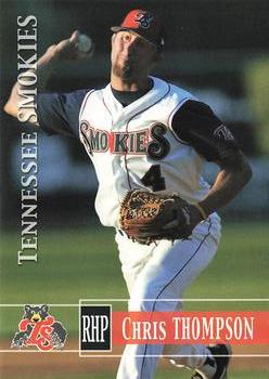 2005 Grandstand Tennessee Smokies #NNO Chris Thompson Front