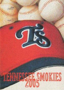 2005 Grandstand Tennessee Smokies #NNO Checklist Front