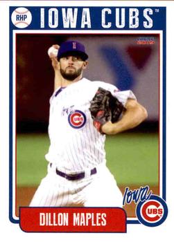 2019 Choice Iowa Cubs #19 Dillon Maples Front