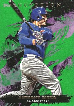 2021 Topps Inception - Green #55 Anthony Rizzo Front