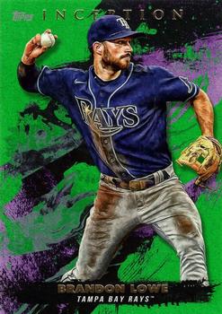 2021 Topps Inception - Green #59 Brandon Lowe Front