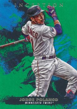 2021 Topps Inception - Green #86 Jorge Polanco Front