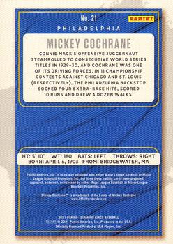 2021 Panini Diamond Kings #21 Mickey Cochrane Back