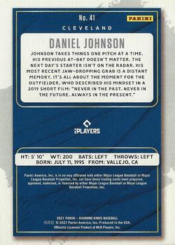 2021 Panini Diamond Kings #41 Daniel Johnson Back