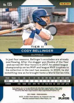 2021 Panini Prizm #135 Cody Bellinger Back
