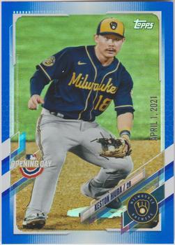 2021 Topps Opening Day - Opening Day Edition #22 Keston Hiura Front