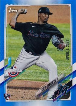 2021 Topps Opening Day - Opening Day Edition #24 Sixto Sanchez Front