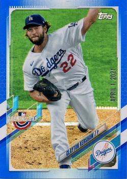 2021 Topps Opening Day - Opening Day Edition #39 Clayton Kershaw Front