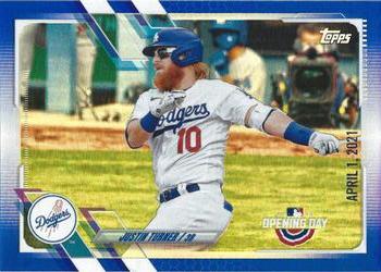 2021 Topps Opening Day - Opening Day Edition #44 Justin Turner Front