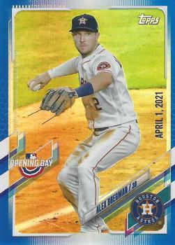 2021 Topps Opening Day - Opening Day Edition #58 Alex Bregman Front