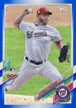 2021 Topps Opening Day - Opening Day Edition #73 Stephen Strasburg Front