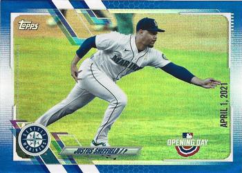 2021 Topps Opening Day - Opening Day Edition #83 Justus Sheffield Front