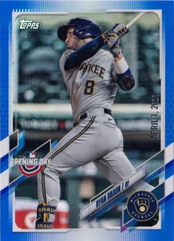 2021 Topps Opening Day - Opening Day Edition #119 Ryan Braun Front