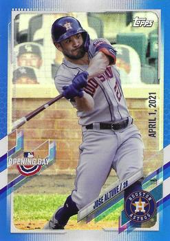 2021 Topps Opening Day - Opening Day Edition #156 Jose Altuve Front