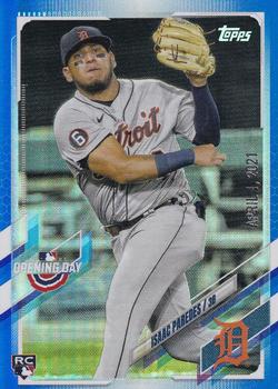 2021 Topps Opening Day - Opening Day Edition #179 Isaac Paredes Front