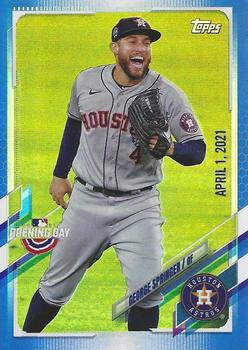 2021 Topps Opening Day - Opening Day Edition #196 George Springer Front